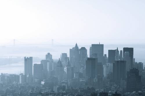 Группа небоскребов в Манхэттене #108359582