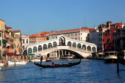 Венеция мост Риальто, Италия #112624283