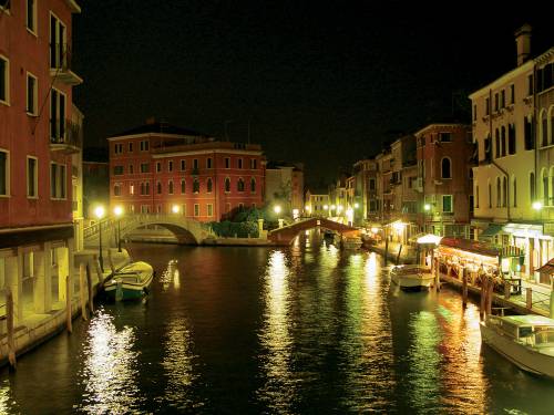 Канал, Мост, Венеция #228738