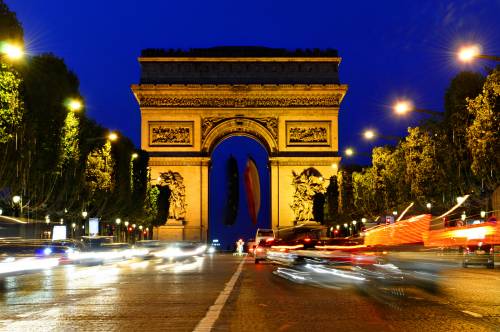 Триумфальная арка, Париж, Франция