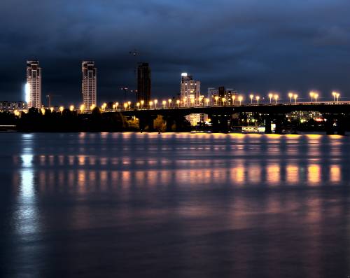 Ночной мост, Киев