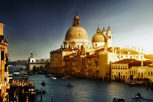 Большой канал и Базилика , Венеция #93945226