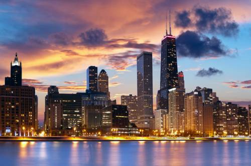 Чикаго, небоскребы #84639565
